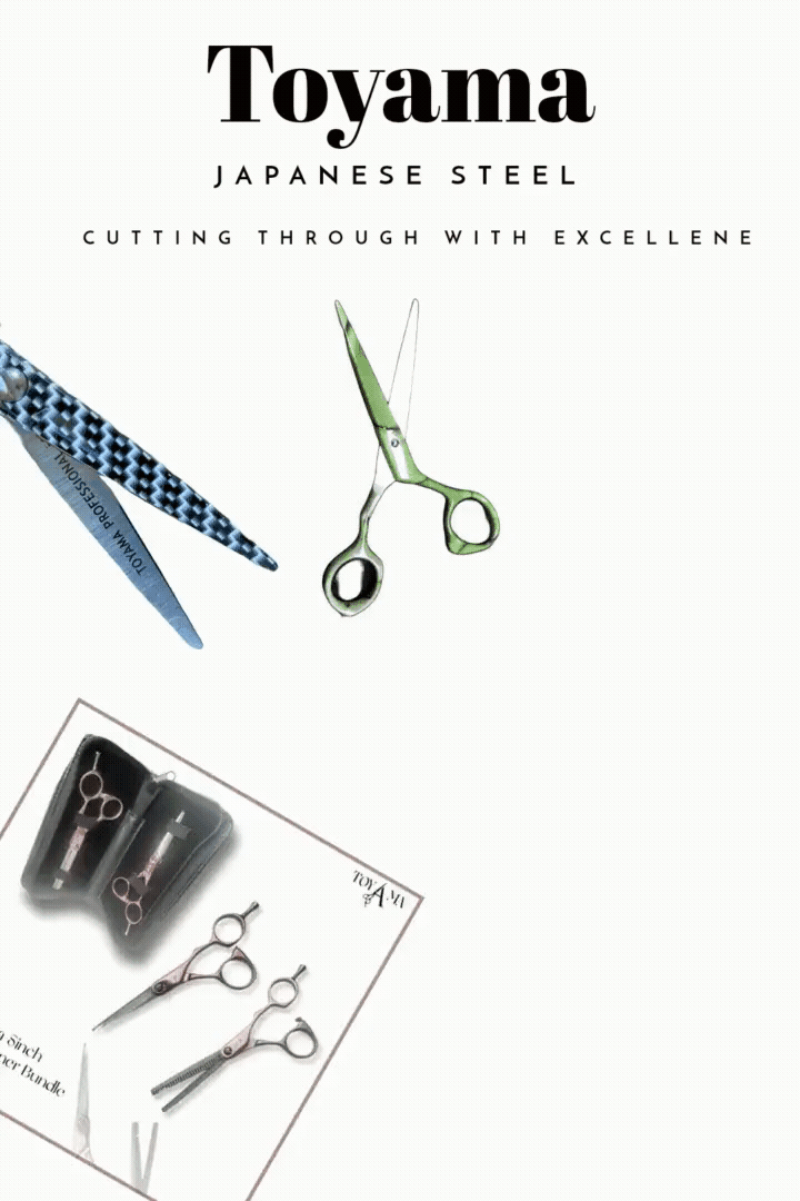 Toyama Light XB Thinner Purple (5.5") -Japanese Steel Scissor - Great Affordable Hair Dressing Scissors