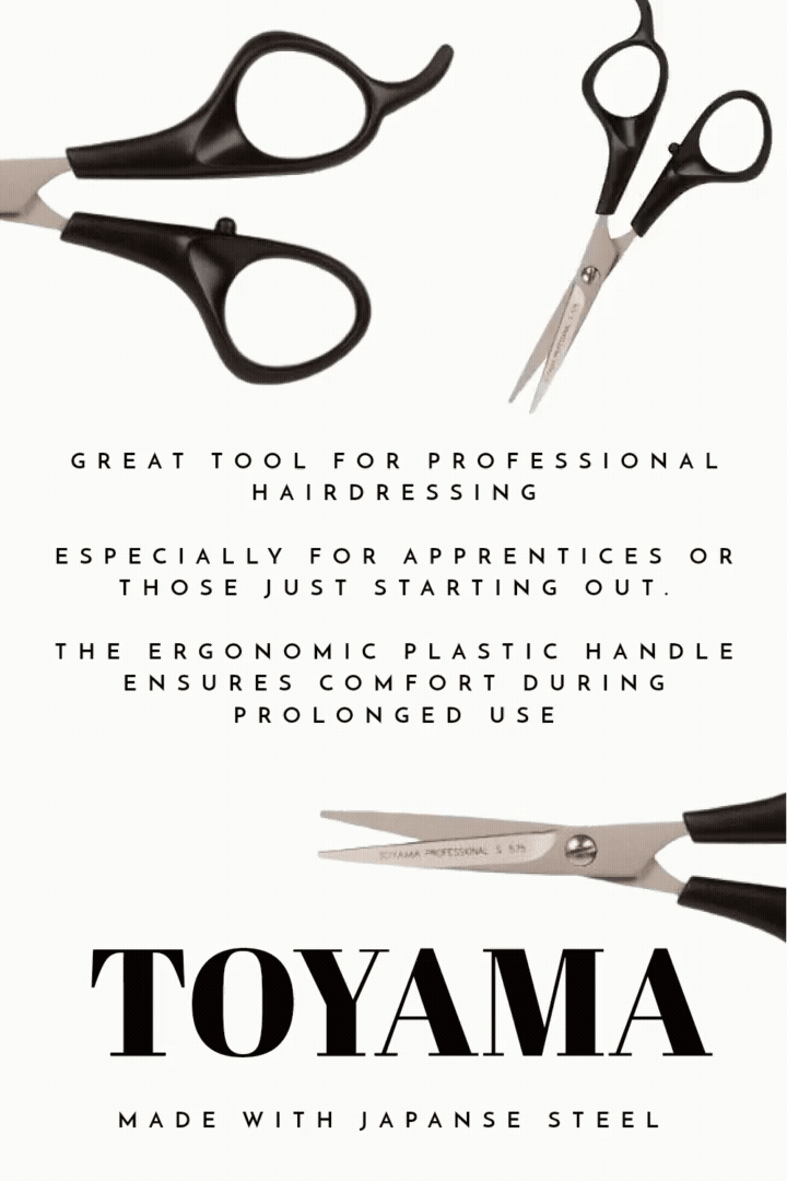 Toyama  Plastic Handle 5.75" _______Cutting / Thinning Scissor SET _______