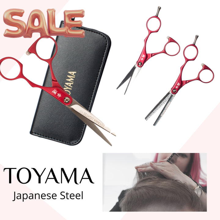 Toyama Light XB Thinner Purple (5.5") -Japanese Steel Scissor - Great Affordable Hair Dressing Scissors