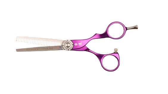 Toyama Light XB Thinner Purple (5.5") -Japanese Steel Scissor - Great Affordable Hair Dressing Scissors
