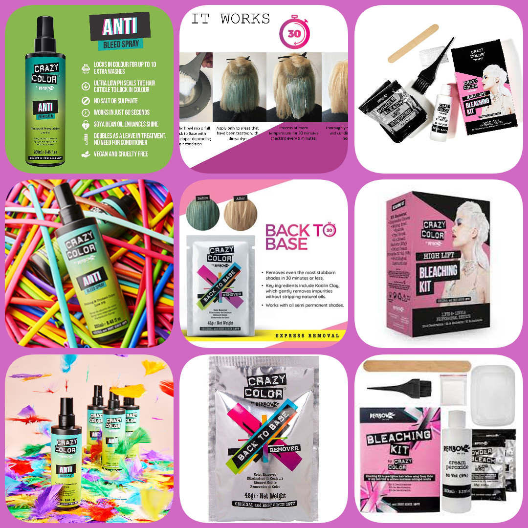 Crazy Colour- Hair Care and Accessories