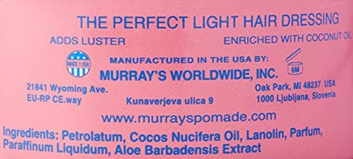 MURRAYS ORIGINAL-    HAIR GLO 85g - Hair Pomade / Styling Pomade