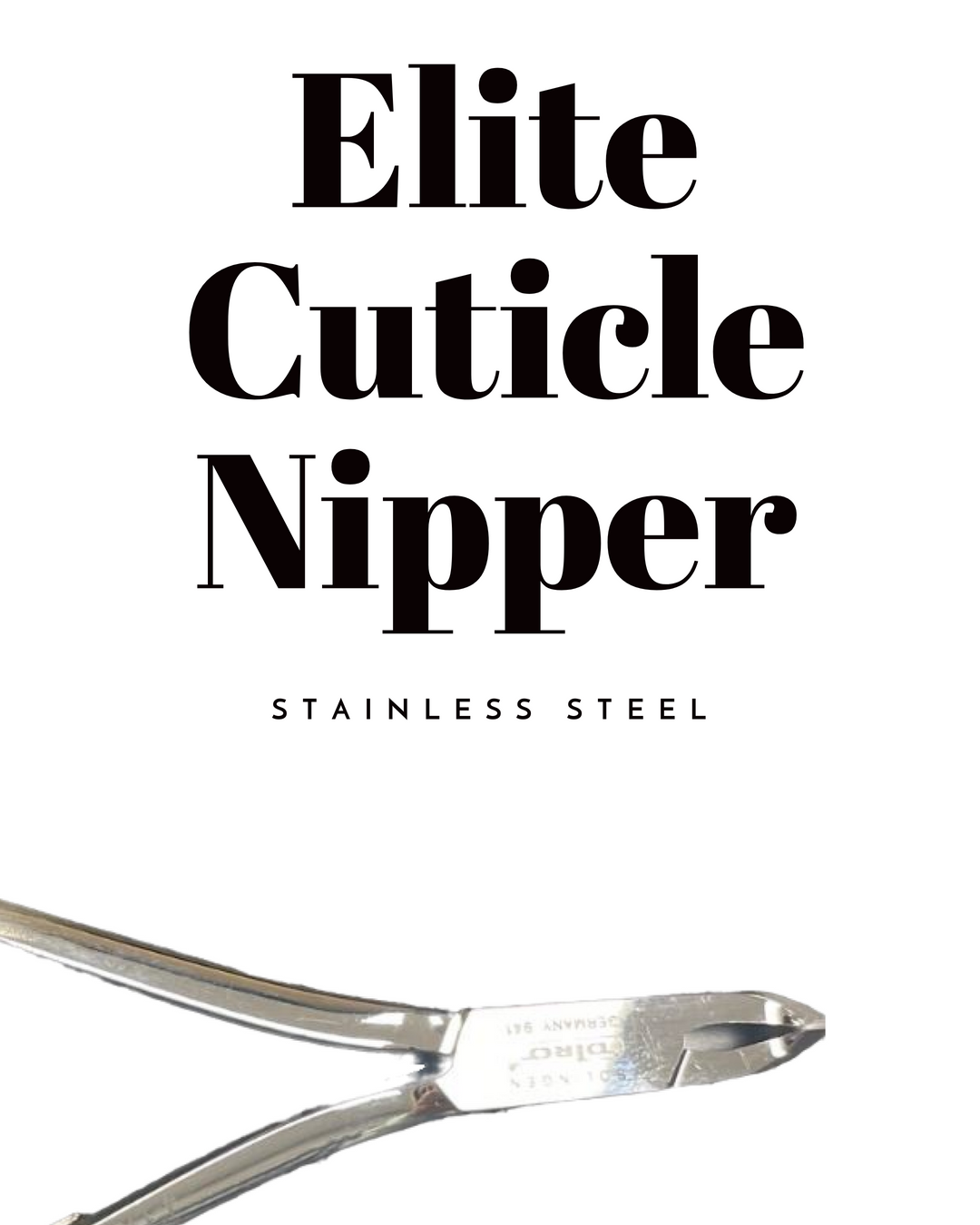 Cuticle Nipper Full Jaw (9mm) Double Spring - Sale on NOW