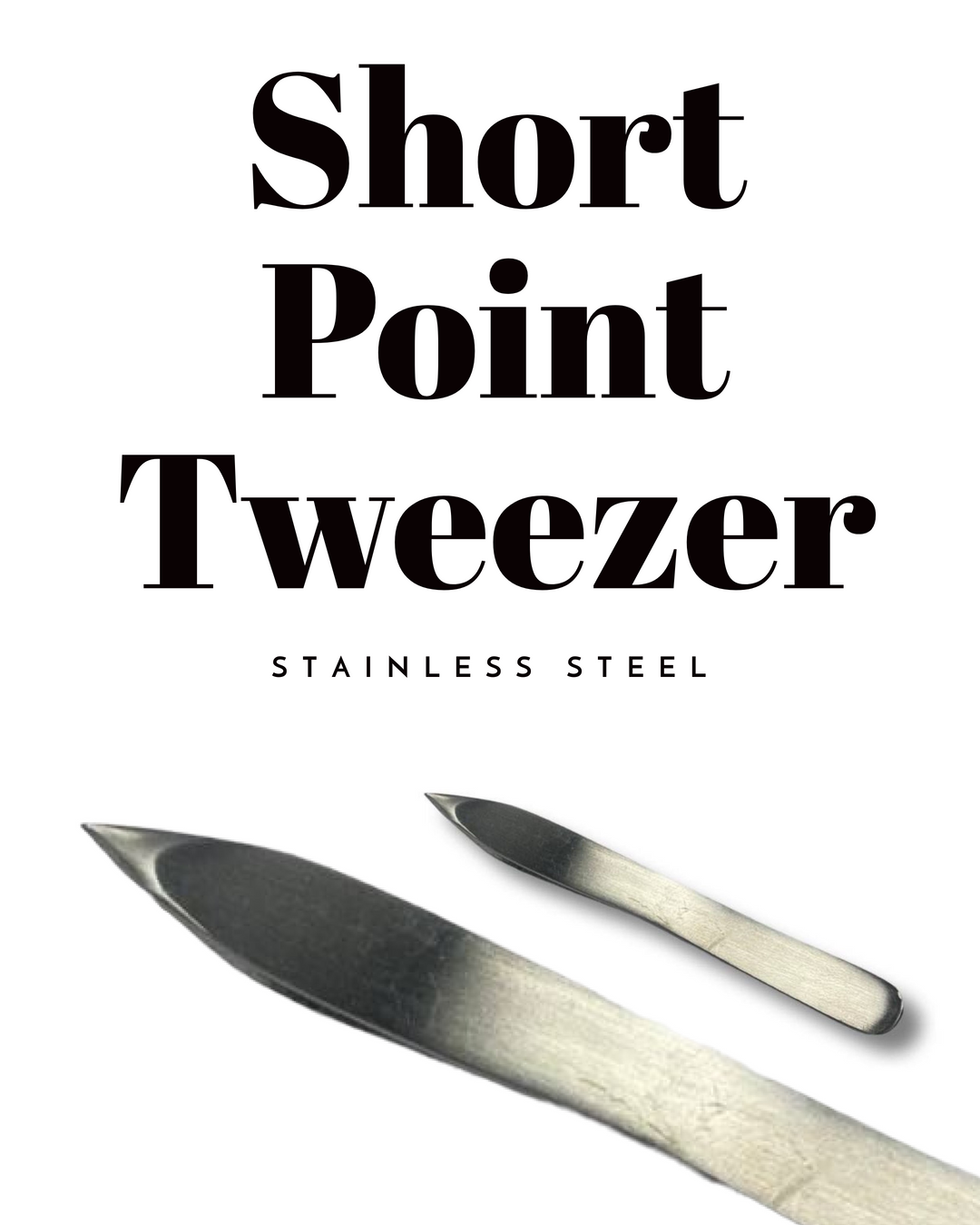 Short Point Tweezer- Precision Instruments Point Tweezer - Eyebrow / lash/ splinter Tweezer