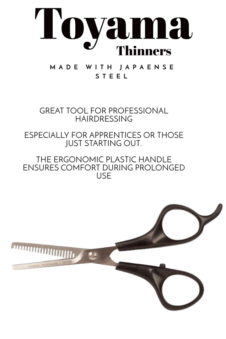 Toyama Thinning Scissors with Plastic Handle (5.75")