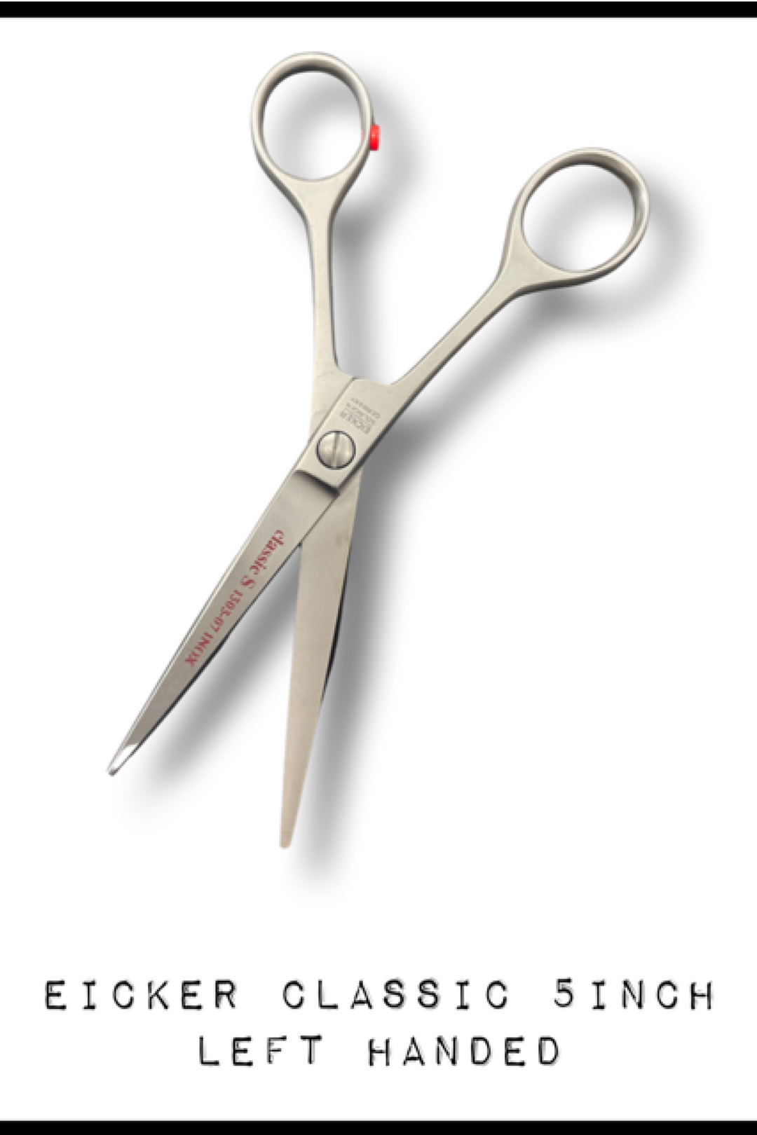 Eicker Solingen Inox left-handed- Hair Cutting Scissors- Fine German stainless steel Inox