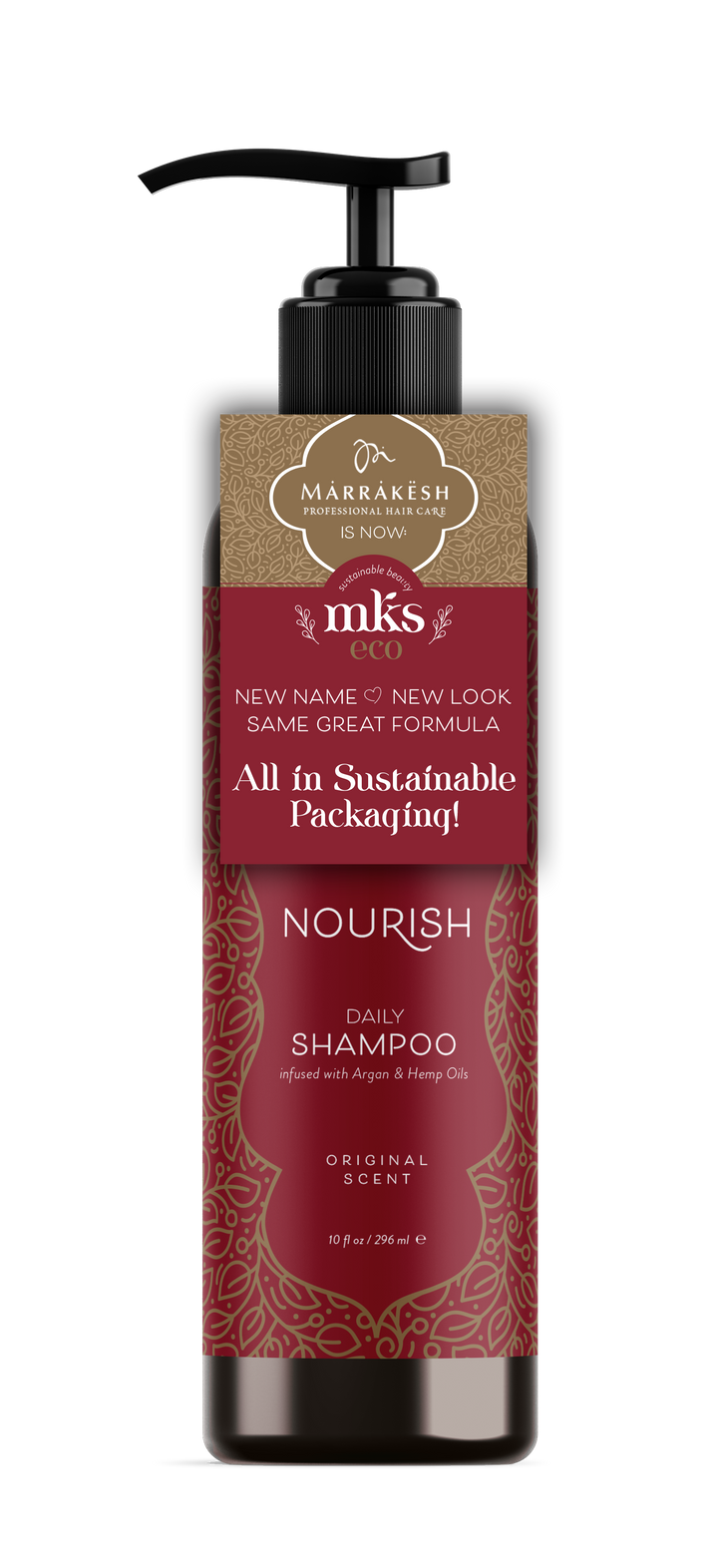 MKS eco Nourish Shampoo.