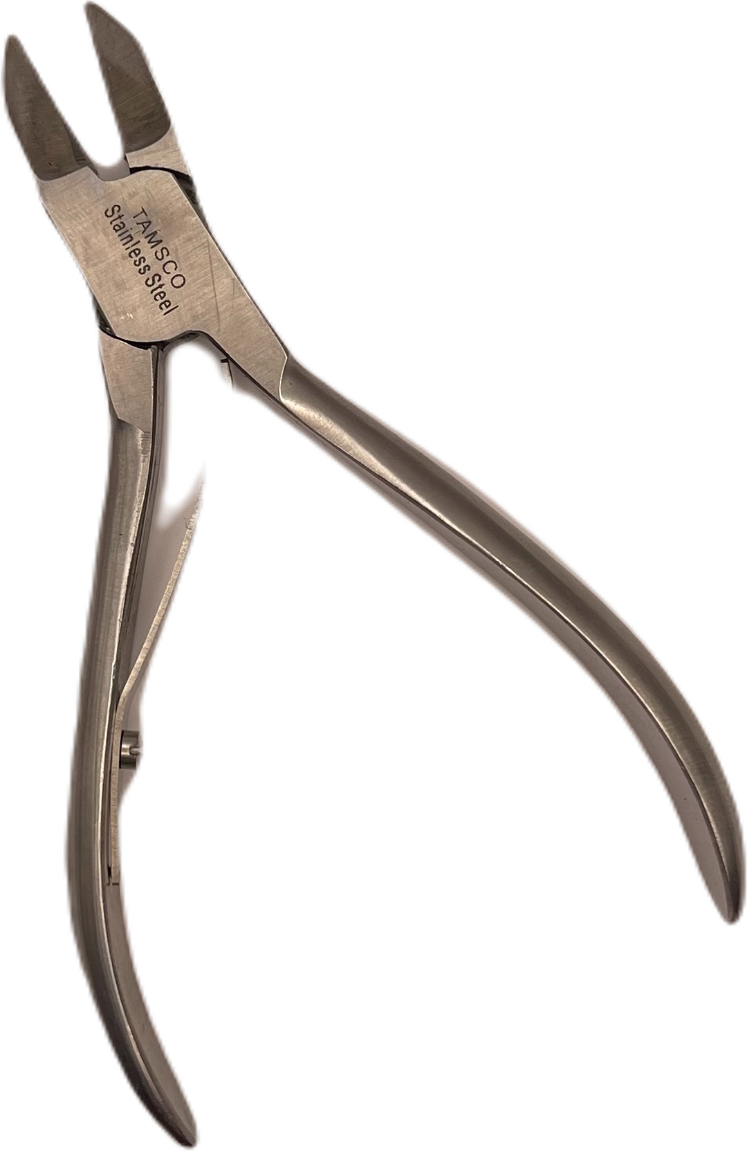 Tamsco - Stainless steel nail nipper ---- Straight blade Smooth handle