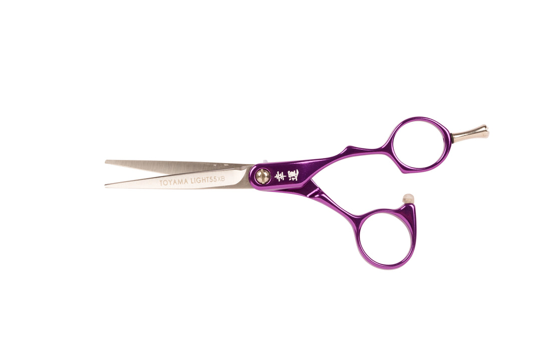 Toyama LIGHT XB Purple Scissor/Thinner Set 5.5"