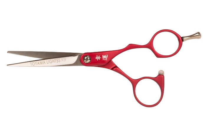 Toyama Light XB Scissors Red (5.5")