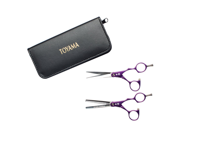 Toyama LIGHT XB Purple Scissor/Thinner Set 5.5"