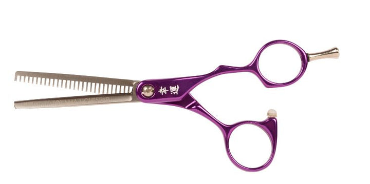 Toyama Light XB Thinner Purple (5.5") -Japanese Steel Scissor - Great Affordable Hair Dressing Scissors