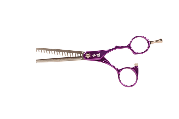 Toyama LIGHT XB Purple Scissor/Thinner Set 5.5"