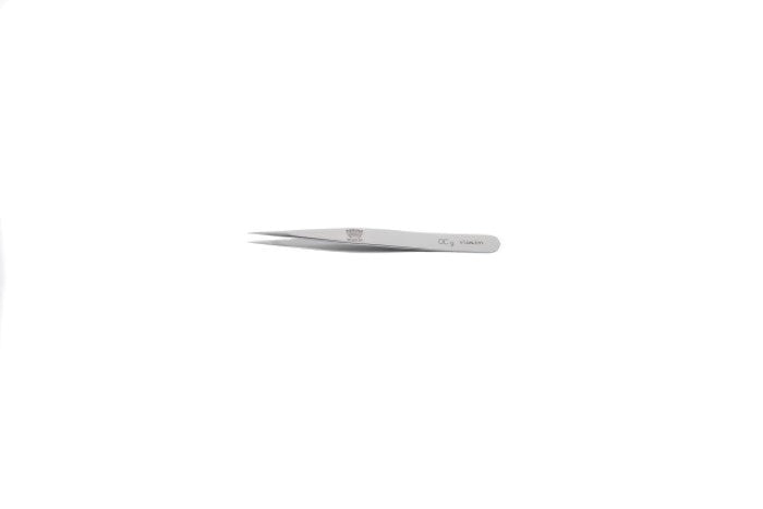 Regine Switzerland Splinter Tweezer - Handmade in Switzerland - Professional Precision Pointed Tweezer for Ingrown Hair, Splinter and Glass Removal - Stainless Steel